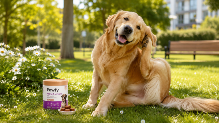 Pawfy Allergy and Immune: Natural Relief for Your Dog’s Allergies and Immune Health
