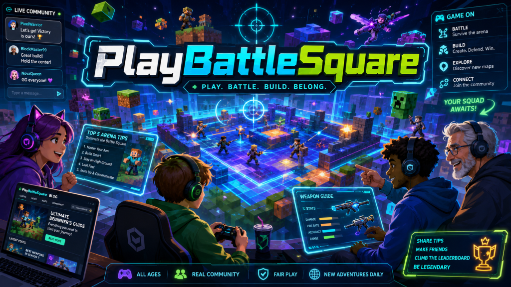 Discovering the Playing Games Blog PlayBattleSquare: Your Ultimate Gaming Hub in 2026