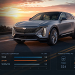 Do the Driving Modes in Cadillac Lyriq Offer Different Ranges or Battery Usages?