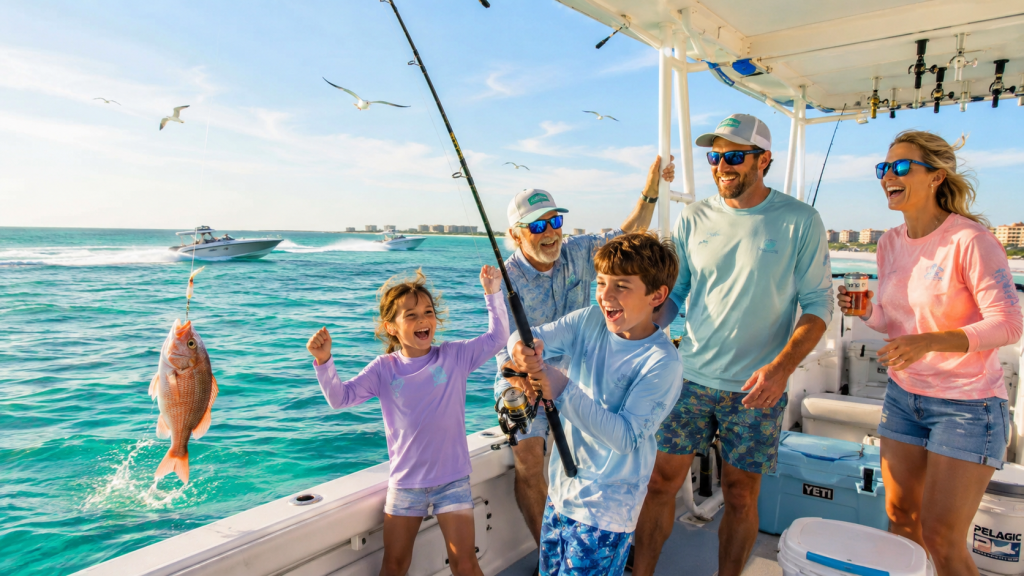 Family Fishing ThunderontheGulf: The Ultimate Guide to Unforgettable Adventures on the Alabama Gulf Coast